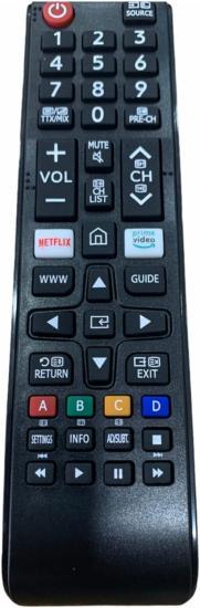 SAMSUNG NETFLIX PRİME TUŞLU LCD LED TV KUMANDASI KÜÇÜK KALIP LCD1091